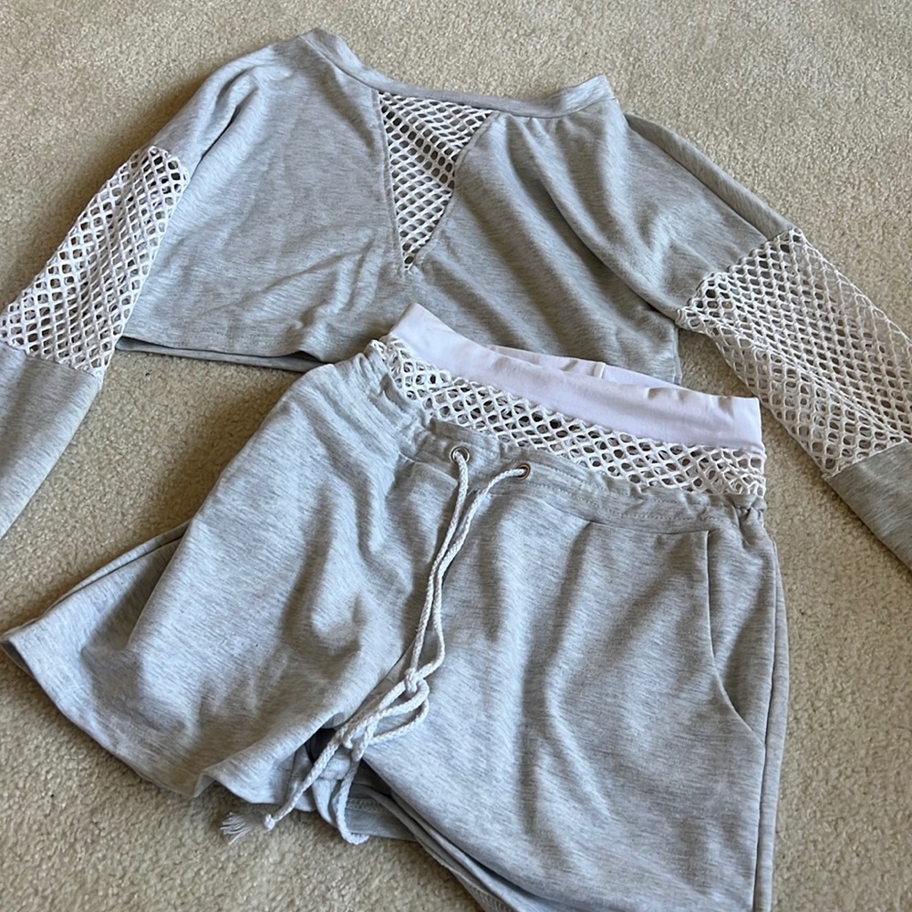 Shorts & Sweater Set